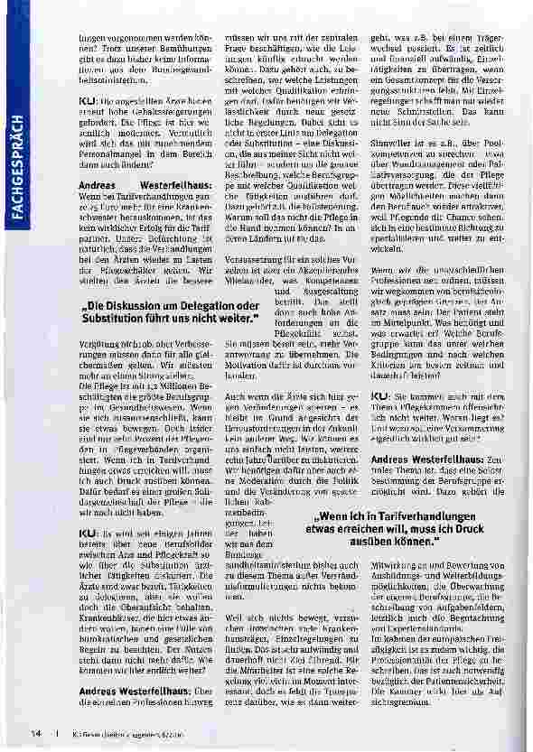Vorschauseite 2: Altenschutz für Pflegekräfte?