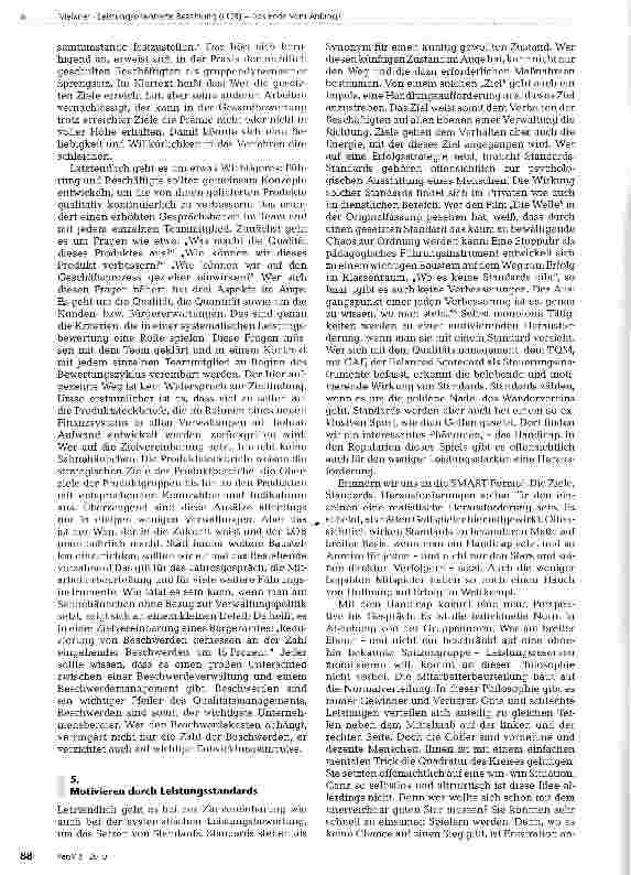 Vorschauseite 5: Leistungsorientierte Bezahlung (LOB) -Das Ende vom Anfang?