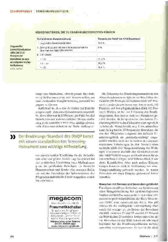 Vorschauseite 3: Vorhandene Standards besser umsetzen