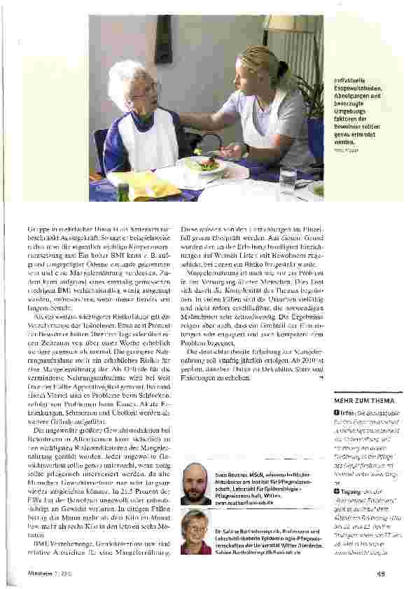 Vorschauseite 4: Vorhandene Standards besser umsetzen