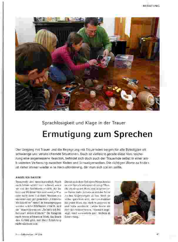 Vorschauseite 1: Ermutigung zum Sprechen