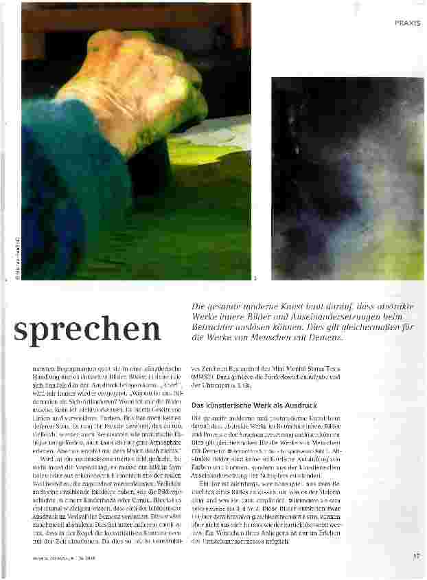 Vorschauseite 2: In Bildern sprechen