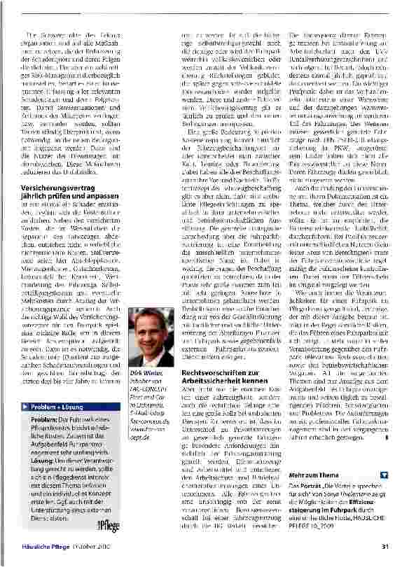 Vorschauseite 2: Kosten kontrollieren -Strukturen optimieren