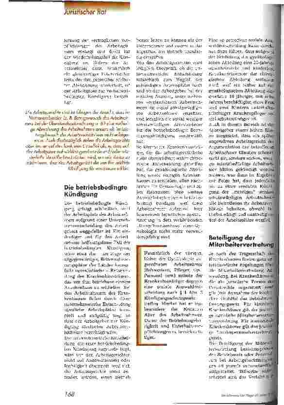 Vorschauseite 3: Kündigungsschutz im Arbeitsverhältnis Teil 1