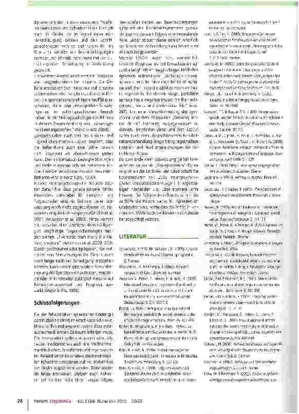 Vorschauseite 5: Aphasien bei Kindern - ein unterschätztes Phänomen