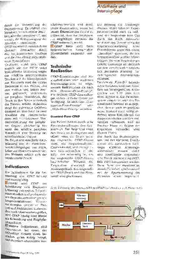 Vorschauseite 2: Atemhilfe und -therapie CPAP Beatmung