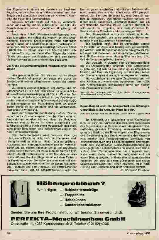 Vorschauseite 2: Die Stomatherapeutin in der offenen Krankenpflege