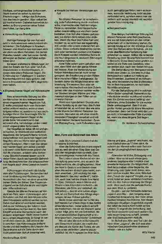 Vorschauseite 2: Fußpflege bei alten Menschen