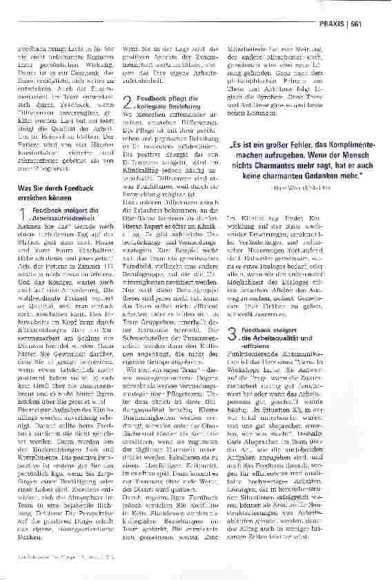 Vorschauseite 2: Sag es mir ins Gesicht, Kollege