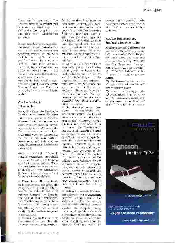 Vorschauseite 4: Sag es mir ins Gesicht, Kollege