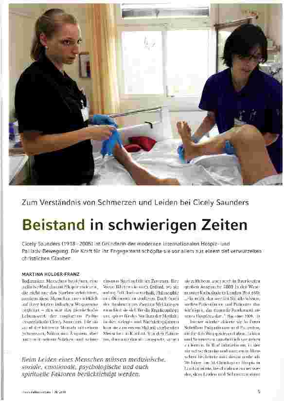 Vorschauseite 1: Beistand in schwierigen Zeiten