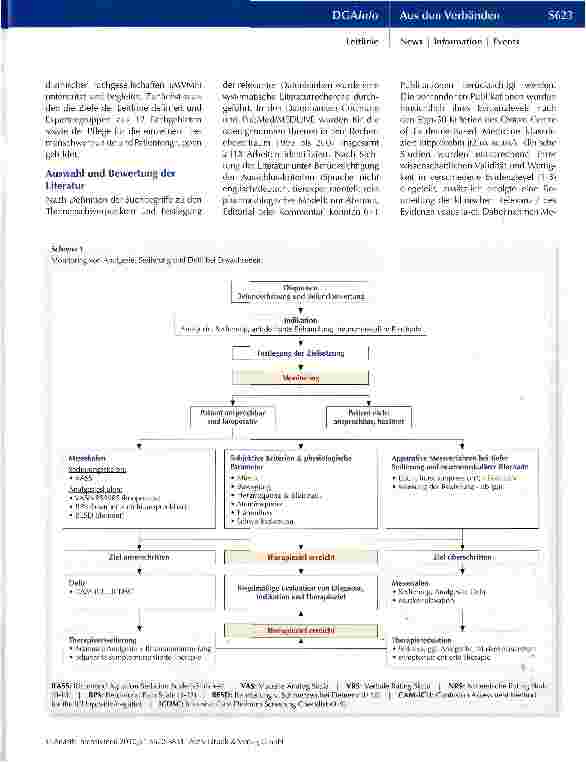 Vorschauseite 2: S3-Leitlinie zu Analgesie, Sedierung und Delirmanagement in der Intensivmedizin