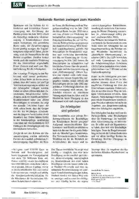 Vorschauseite 3: Kooperationen in der Praxis