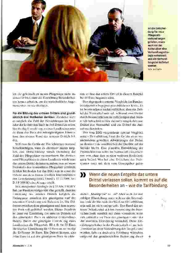 Vorschauseite 2: So verhandeln Sie jetzt Ihre Pflegesätze