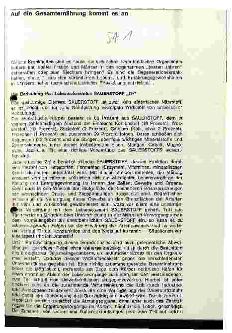 Vorschauseite 1: Auf die Gesamternährung kommt es an