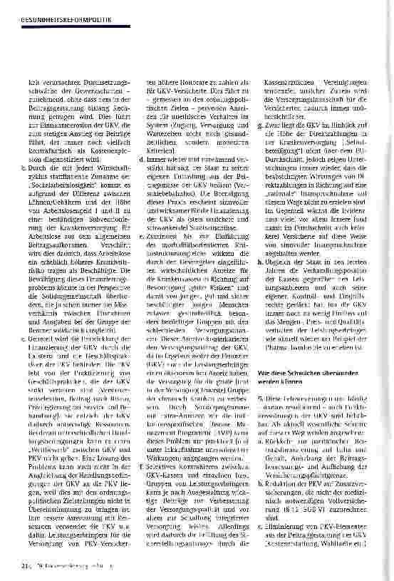 Vorschauseite 3: Die GKV ist zukunftsfähig