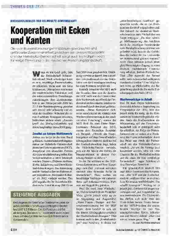 Vorschauseite 1: Kooperation mit Ecken und Kanten