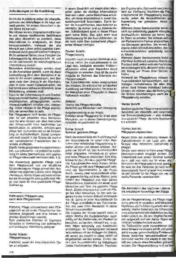 Vorschauseite 2: Ausbildungsplanung und Unterrichtsgestaltung 2. Folge: Praktische Ausbildung und theoretische Begleitung