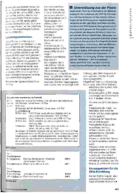 Vorschauseite 2: AR-DRGs - es gibt viel zu tun! Aktuelle Probleme der Datenerfassung und -verarbeitung
