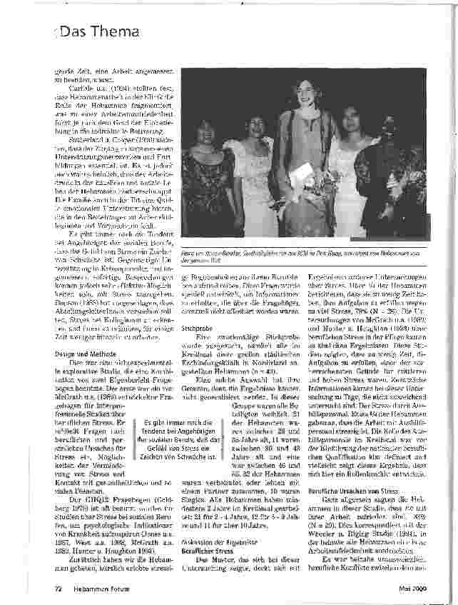 Vorschauseite 3: STRESS STRESS STRESSHEBAMMEN IM KREIßSAAL