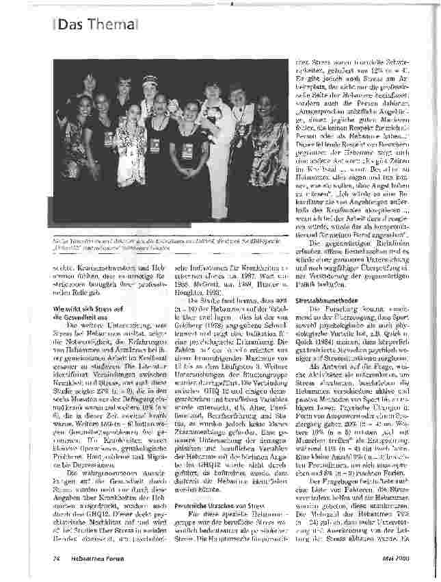 Vorschauseite 5: STRESS STRESS STRESSHEBAMMEN IM KREIßSAAL