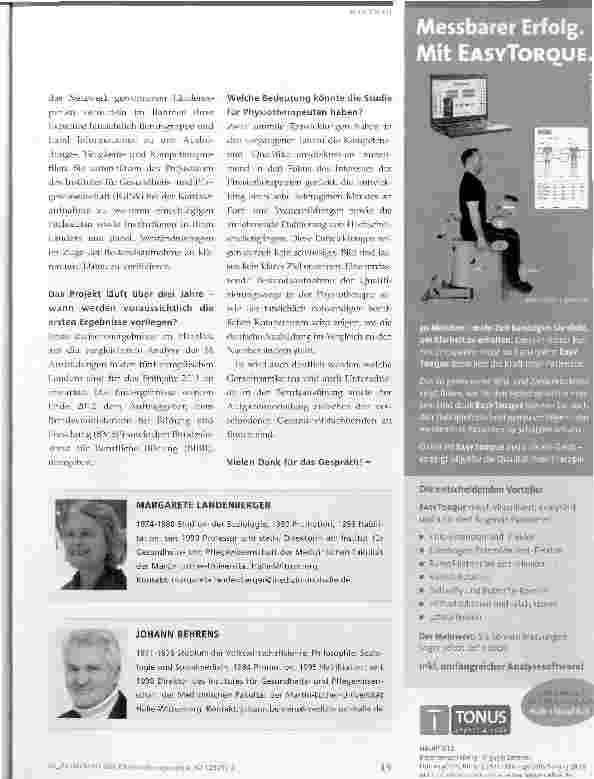 Vorschauseite 3: GesinE - eine Bestandsaufnahme