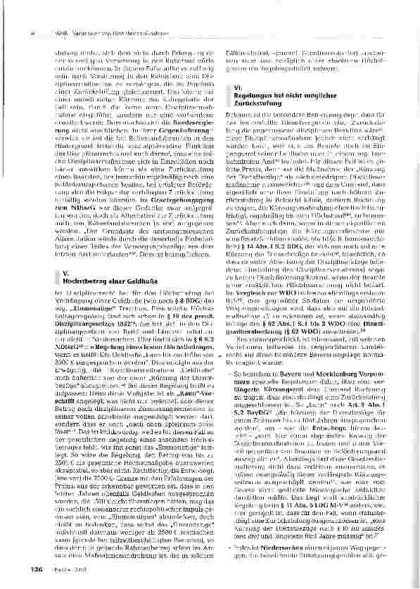Vorschauseite 3: Variationen von Disziplinarmaßnahmen