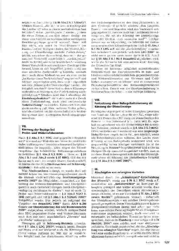 Vorschauseite 4: Variationen von Disziplinarmaßnahmen