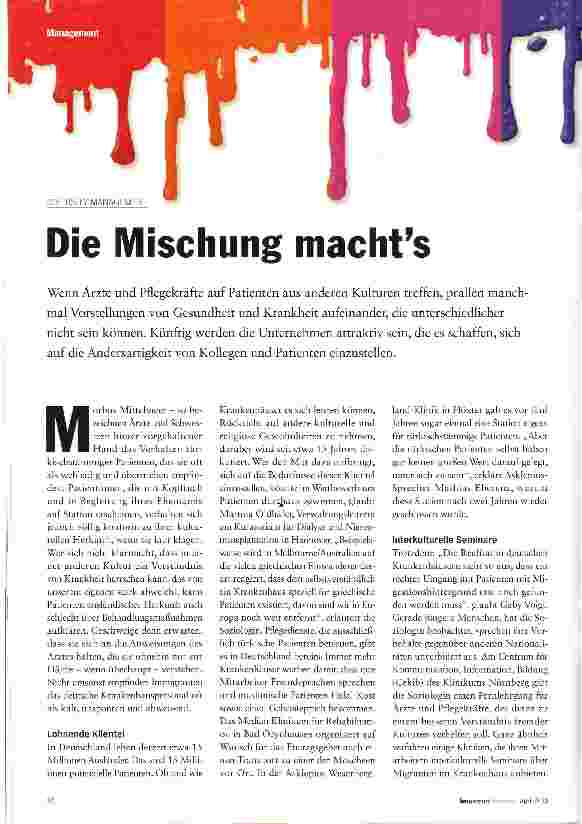 Vorschauseite 1: Die Mischung macht s