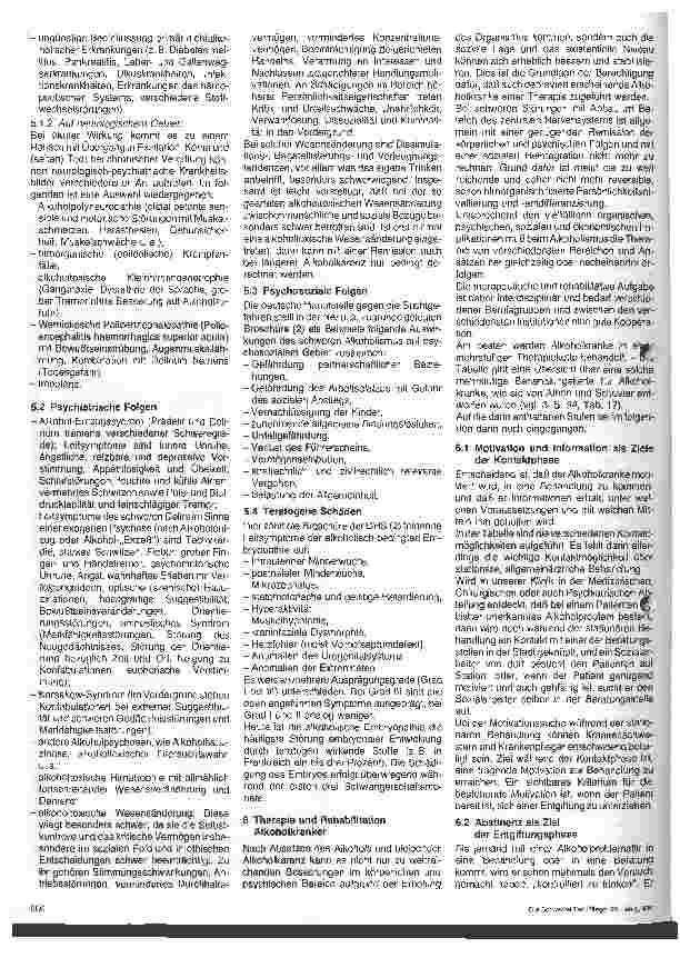 Vorschauseite 2: Alkoholismus