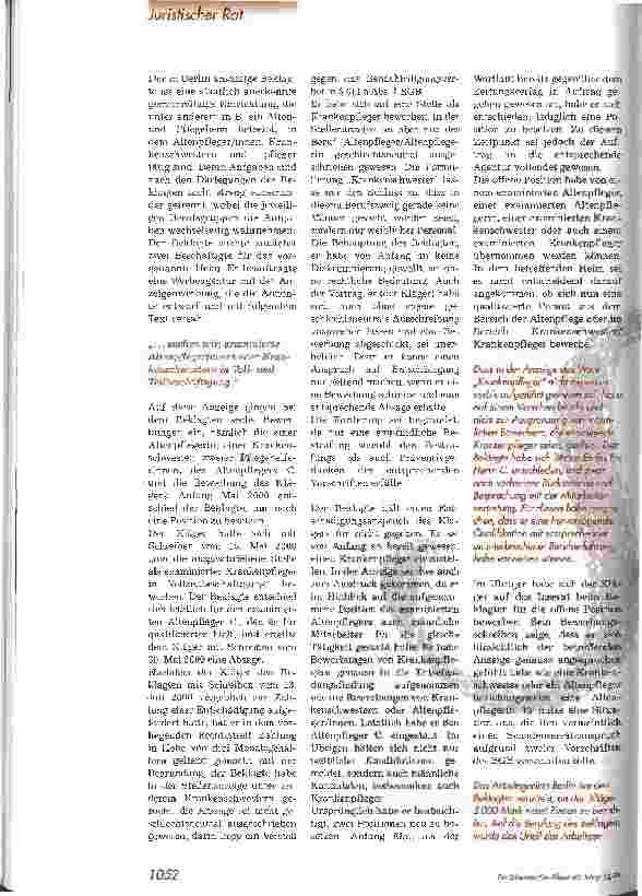 Vorschauseite 2: Geschlechtsbedingte Benachteiligung bei der Einstellung