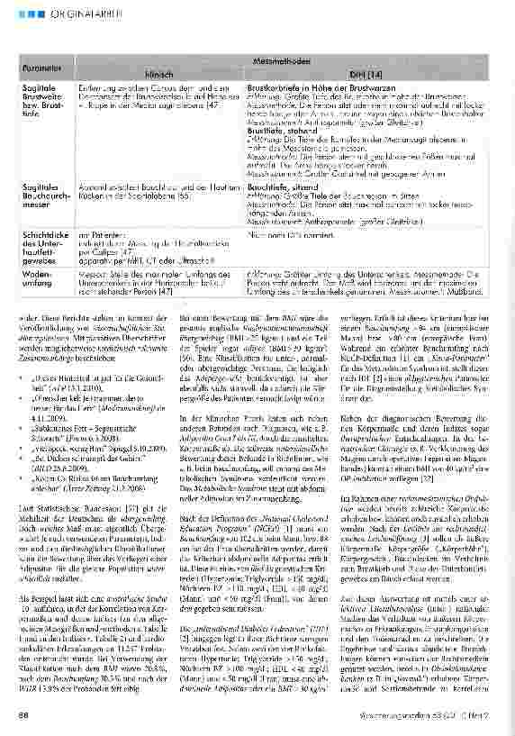 Vorschauseite 3: Das Verhältnis äußerer Körpermaße zum Erkrankungsrisiko und zur Todesursache - Analyse und Bewertung unterschied licher Messmethoden und Studienergebnisse
