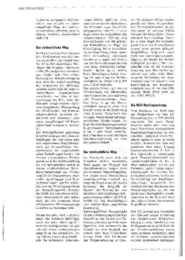 Vorschauseite 2: Patientensicherheit durch „Team-time-out