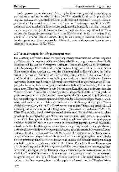 Vorschauseite 4: Gemeinsamkeiten und Unterschiede der Modelle einer umlagefinanzierten sowie einer kapitalgedeckten Pflegeversicherung - eine orientierende Übersicht