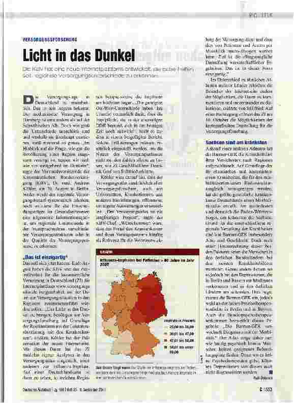 Vorschauseite 1: Licht in das Dunkel