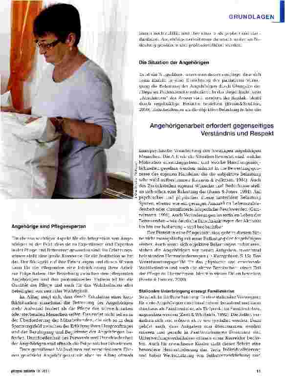 Vorschauseite 2: Angehörige als Partner Belastung oder Ressource?