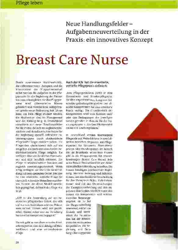 Vorschauseite 1: Breast Care Nurse