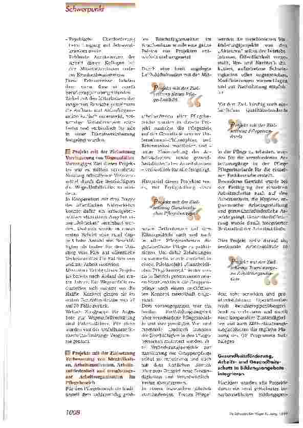 Vorschauseite 5: Betriebliche Gesundheitsförderung im Krankenhaus Handlungshilfe