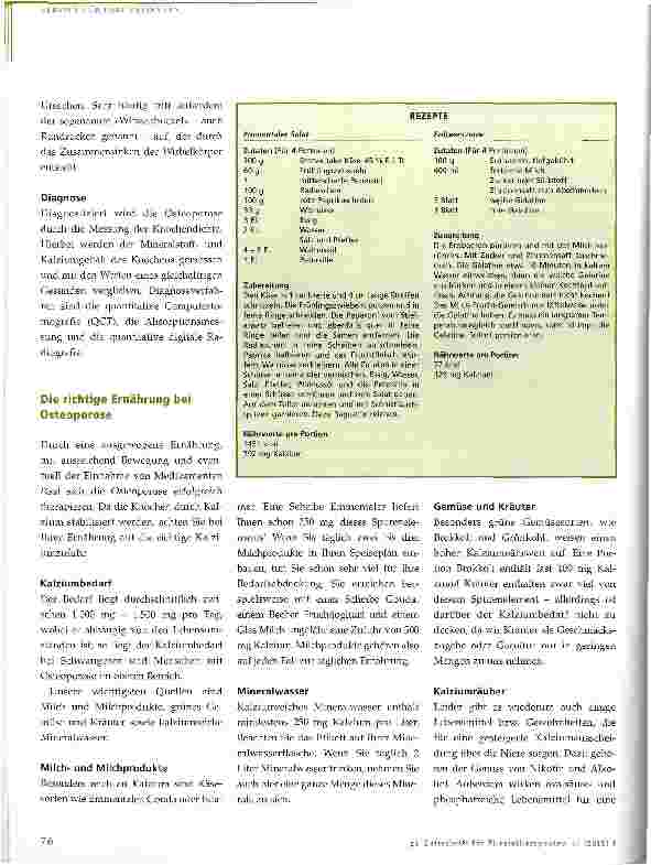 Vorschauseite 2: Osteoporose