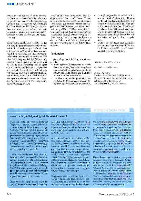 Vorschauseite 6: Langzeitergebnisse nach Polytrauma