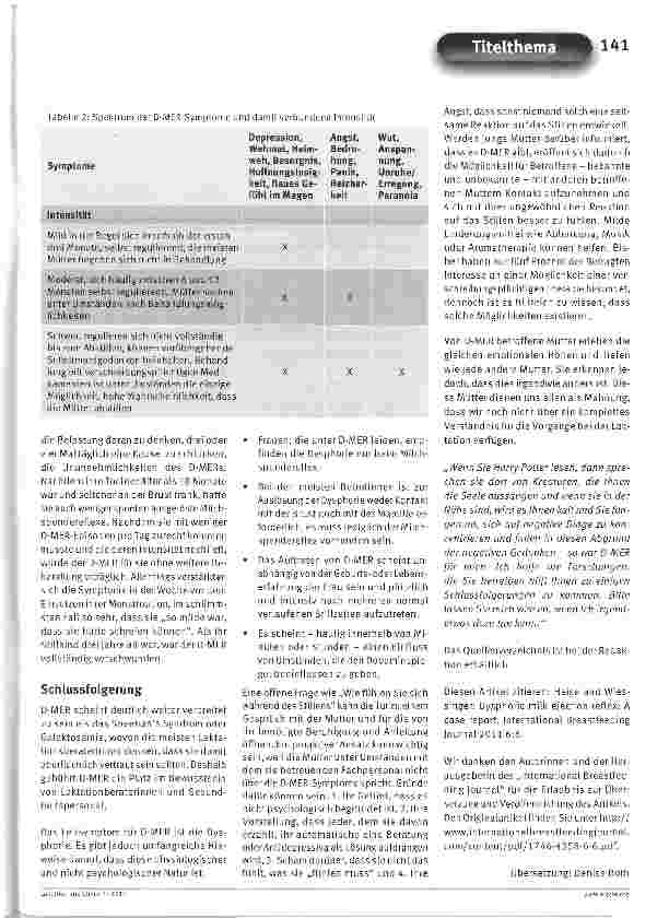Vorschauseite 6: Dysphorischer Milchspendereflex