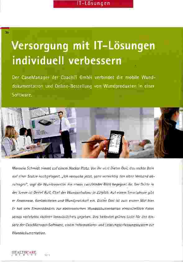 Vorschauseite 1: Versorgung mit IT-Lösungen individuell verbessern