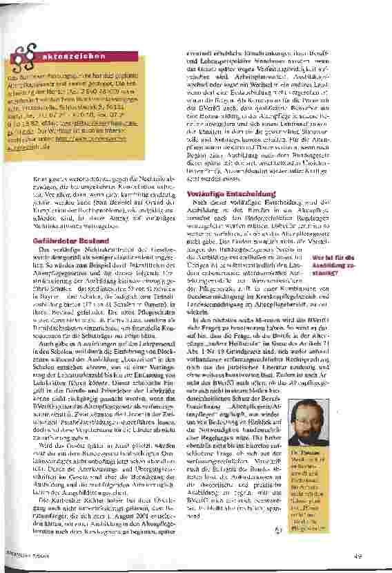 Vorschauseite 2: Aufgeschoben oder aufgehoben?