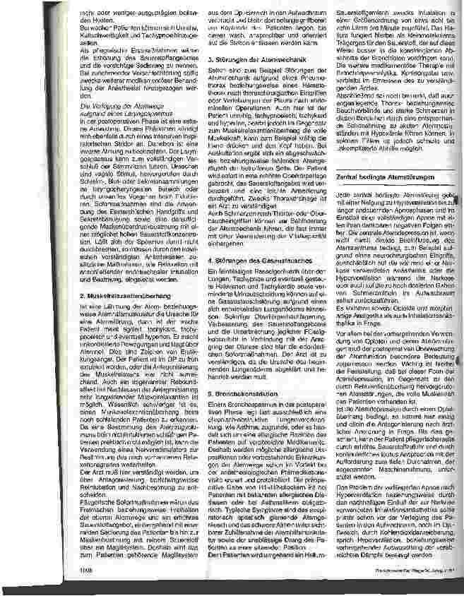 Vorschauseite 4: Erkennen und Vermeiden von Komplikationen im Aufwachraum