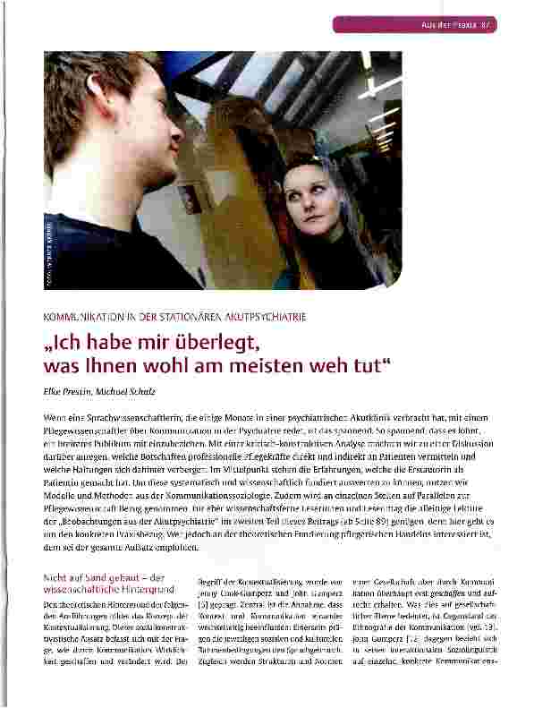 Vorschauseite 4: „Ich habe mir überlegt,was Ihnen wohl am meisten weh tut