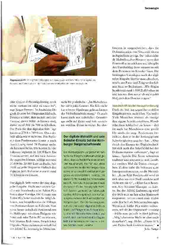 Vorschauseite 2: Brückentechnologie für Formulare