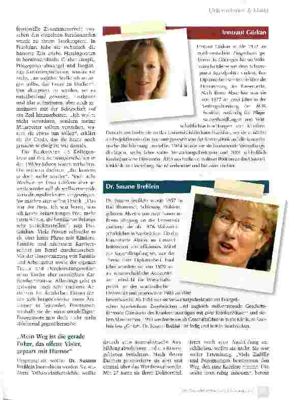 Vorschauseite 2: Ladys first