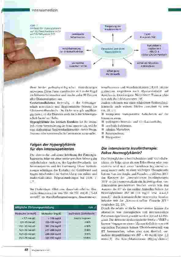 Vorschauseite 3: Blutzuckerwerte von 140 bis 180 mg/dl gelten als sicher