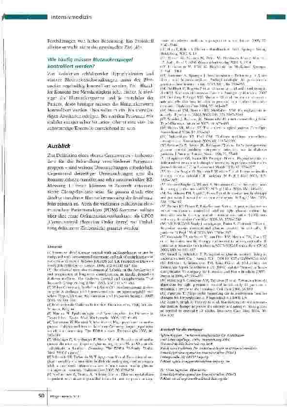 Vorschauseite 5: Blutzuckerwerte von 140 bis 180 mg/dl gelten als sicher