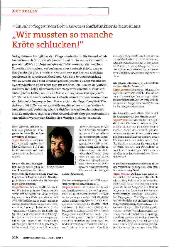 Vorschauseite 1: „Wir mussten so manche Kröte schlucken!